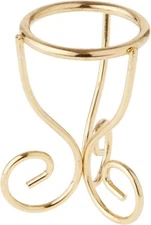 Bard's Brass-toned Egg Stand/Holder, Scroll Leg, 1.375" diameter (Fits Brass 