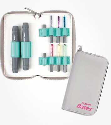 Susan Bates  Twist + Lock Deluxe Set w/Case