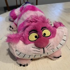 Disney Store Cheshire Cat Plush Alice In Wonderland 18 Authentic Stuffed Toy