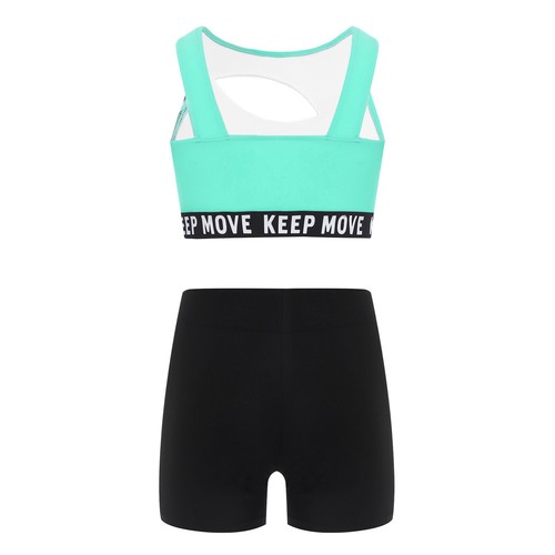 Kids Girls Outfit Junior Swimwear Summer Swimsuit Activewear Swimming Class Set - Picture 8 of 41