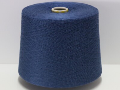 T40 (32 /kg) 1400g ADRIA SOFT BAUMWOLLE DENIM-INDIGO-BLAU (50/2) Zwirn Wolle