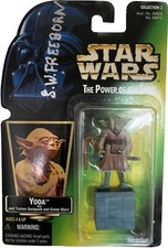 Yoda Creator Stuart Freeborn RARE! Signed Yoda POTF Action Figure BAS Yoda Creator Stuart Freeborn RARE! Signed Yoda POTF Action Figure BAS