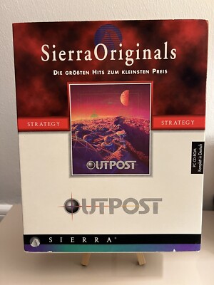 Outpost PC-Spiel Deutsch Big Box 90s Sierra Windows  Strategie Simulation Bigbox