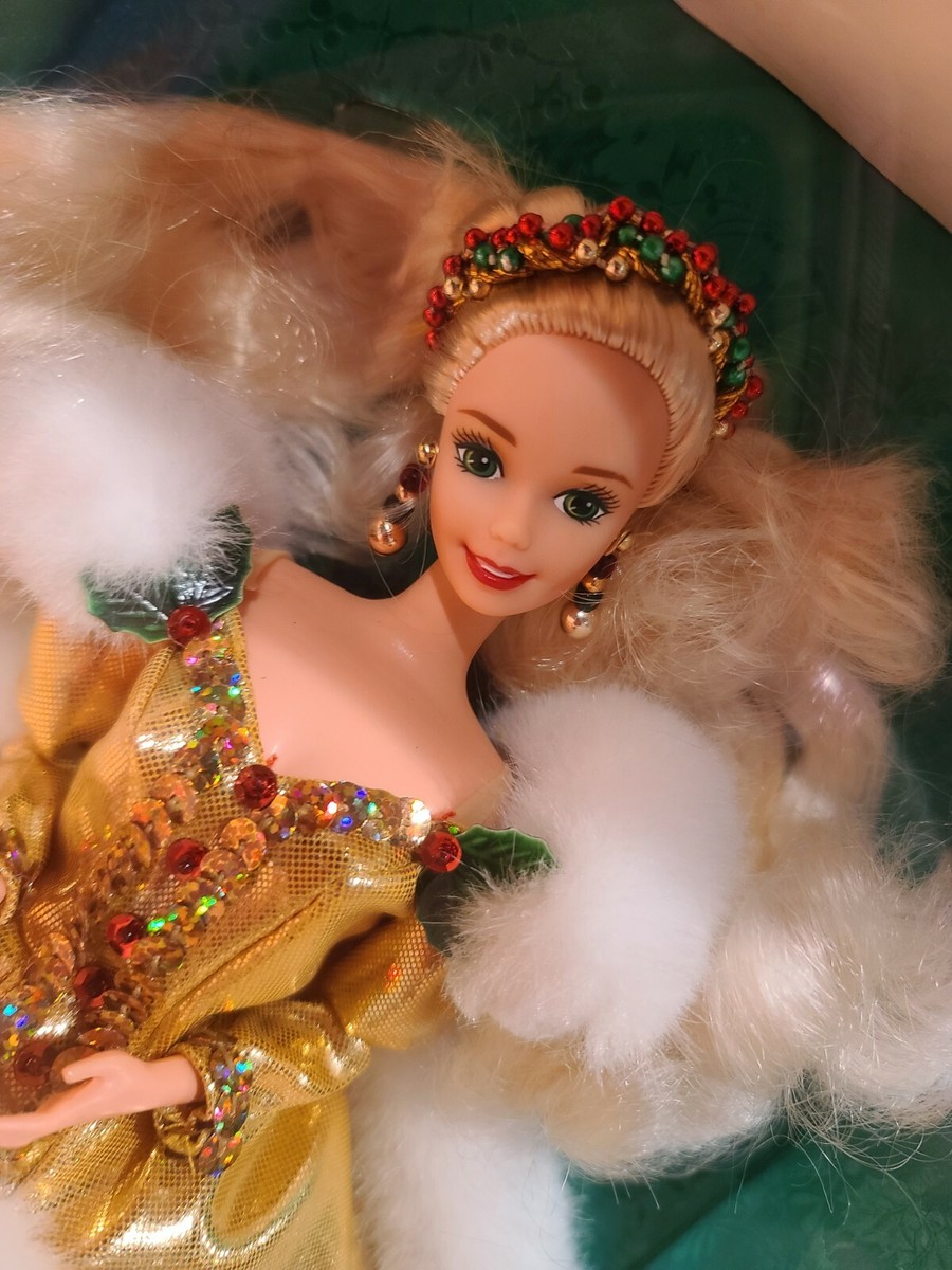NEW! 1994 HAPPY HOLIDAYS BARBIE! MATTEL ERROR BOX! | eBay