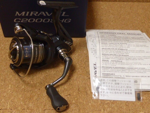 Shimano 22 MIRAVEL C2000SHG Spinning Reel New in Box | eBay