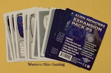 Alien Frontiers Board Game Expansion Pack #5 Cards USED