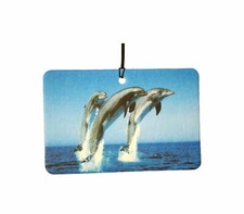 Leaping Dolphins Car Air Freshener