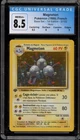 Pokemon Magneton Base Set 1st Edition FRENCH Holo Rare #9 CGC 8.5