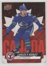 2022 Upper Deck National Hockey Card Day Canada Vasily Podkolzin #CAN-3 td8