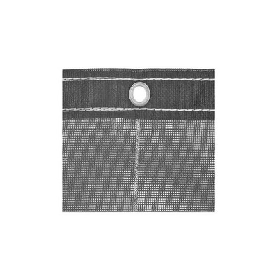Buyers Heavy Duty Black PVC-Coated Vinyl Mesh 6 X 14 Foot Dump Bed Tarp 3009455