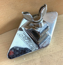 GRETSCH 70s Vtg Diamond Floor Tom Leg Holder Mount Bracket Part Round Badge 7/16