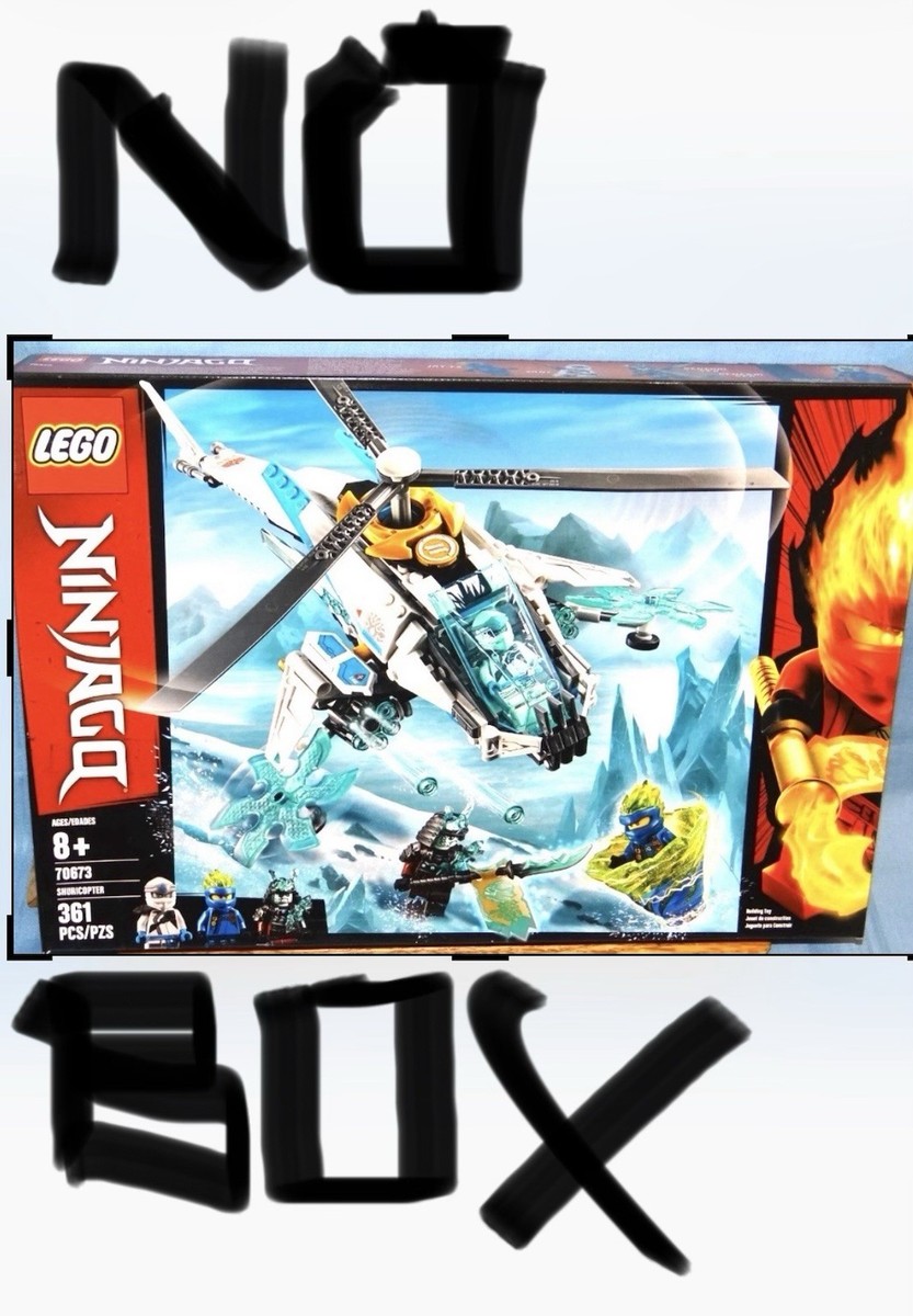 うぃ　まとめ LEGO NINJAGO: ShuriCopter (70673), 361 Pieces, Zane Forbidden