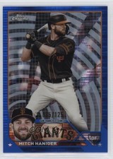 2023 Topps Chrome Blue Sonar Refractor 25/125 Mitch Haniger #122 09p1