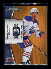 2023-24 UD ENGRAINED Dylan Holloway ROOKIE # 176 Edmonton Oilers /299