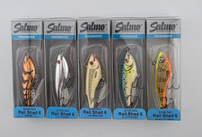 (5) Salmo Rail Shad 6 Crankbait Fishing Lures Lot of 5