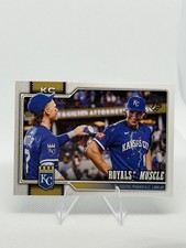 2026 Topps Series 1 - ROYALS MUSCLE Bobby Witt Jr., Jac Caglianone #236 (RC)