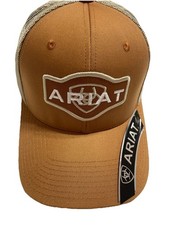 Ariat Mens Shield Logo Mesh Back Ajustable Cap Hat