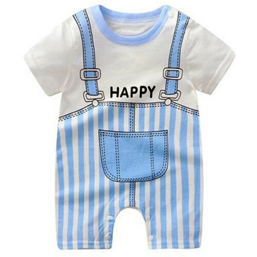 Neugeborenes Säugling Baby Junge Mädchen Kinder Baumwolle Strampler Overall Body Kleidung Outfit - Bild 31 von 35