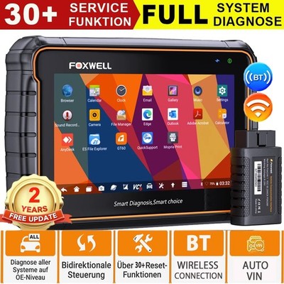 Foxwell GT60 Profi KFZ Diagnosegerät Auto OBD2 Scanner TPMS EPB DPF Alle System
