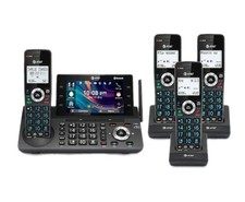AT T 4 Handset DECT 6.0 Cordless Home and Business Phone DLP73490 Bluetooth New