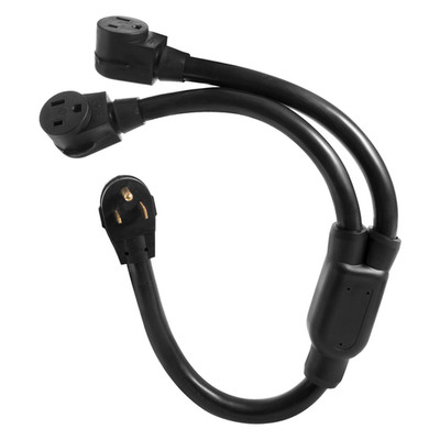 Autobaba 3-Wire Welder 50 Amp Nema 6-50 Splitter Cord One Nema 6-50P Male Plug