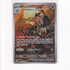 Mandibuzz Holo Illustration Rare SV: White Flare 145/086 NM L👀K on eBay