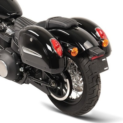 Chopper Seitenkoffer (Paar) Michigan je 18l gebraucht