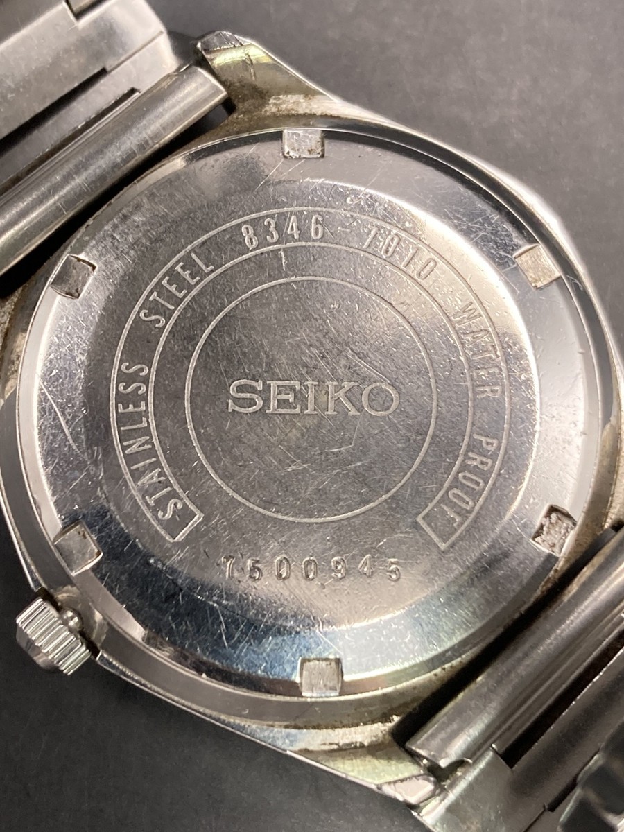 Exc+4/RARE] SEIKO BUSINESS-A DIASHOCK 8346-7010 Men's Vintage