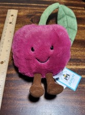 Jellycat Amuseables Cherry Plush Toy Authentic With Tags A6CHR