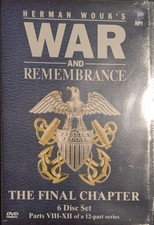 War And Remembrance The Final Chapter 6 Disc DVD Set WWII MPI Miniseries