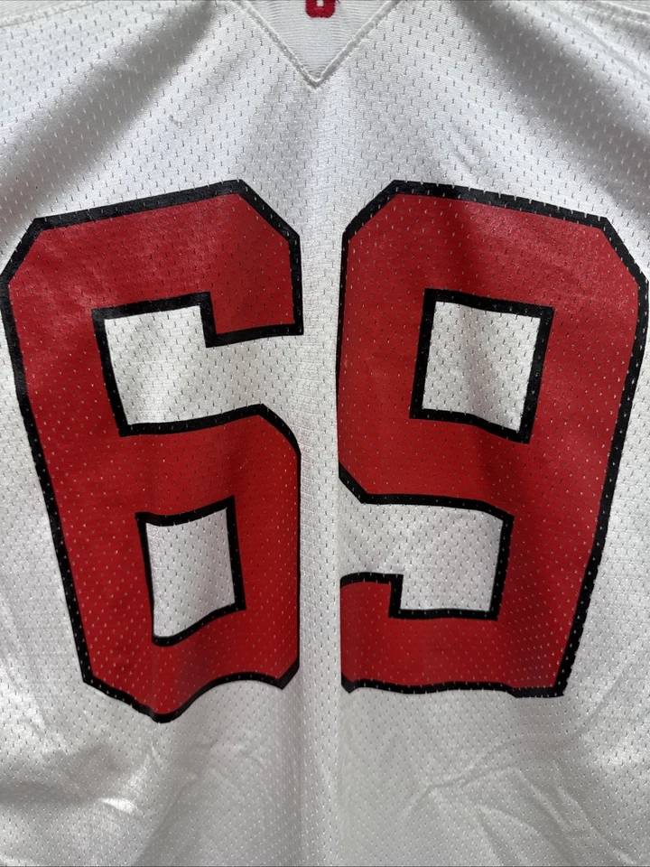 Cornell Big Red Football #69 Jersey Game Used Size XXL 2XL Nike - Image 2 of 4