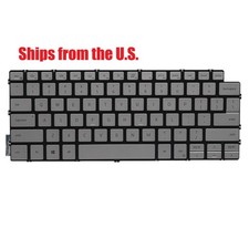 For Dell Inspiron 5300 US Silver Keyboard New Original Backlit
