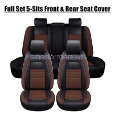 Pu Leather 5-seat Covers Front Rear Covers For Jeep Liberty Compass Renegade