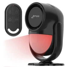 CPVAN CP2 PIR Motion Sensor Alarm 125dB Siren Wireless Home Security System