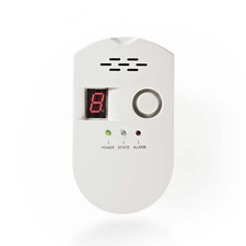 High Sensitivity Gas Leak Detector LED Digital Display Alarm Sensor Device