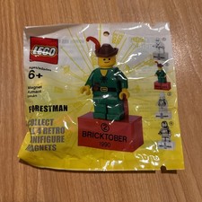 Lego 2856224 Bricktober Magnet FORESTMAN 1990 Minifigure 2011 Week 2
