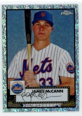 2021 Topps Chrome Platinum Anniversary /70 James McCann #458 1u5y