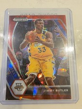 2021 Panini Prizm Jimmy Butler Red Ice Prizm All Star 66 MINT
