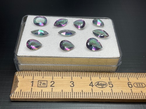 Edelstein Bi Color  Rainbow Colors Konvolut ! weitere Auswahl erwartet Sie ! E16