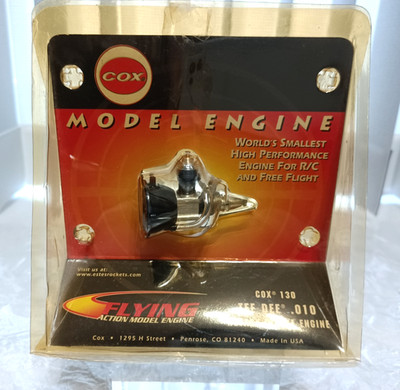 COX TEE DEE .010 No.130 Model Airplane Engine Unused Mint COX TEE DEE .010 No.130 Model Airplane Engine Unused Mint