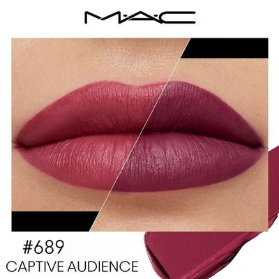 MAC 689 Captive Audience Macximal Matte Lipstick 0.12 oz Full Size New