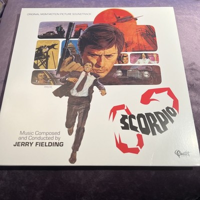 Jerry Fielding Scorpio (Vinyl) 12'' Album RED Coloured Vinyl excellent Condition