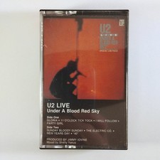 U2 Live Under A Blood Red Sky 7 90127-1-B Cas...