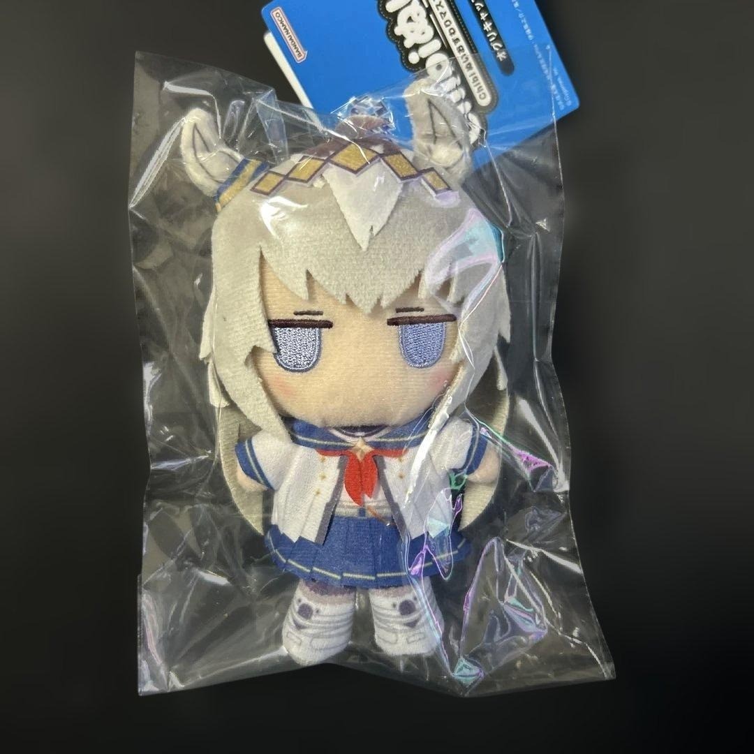 Uma Musume Cinderella Gray Oguri Cap Chibinui Plush Doll Height 4.3 inch NEW FS
