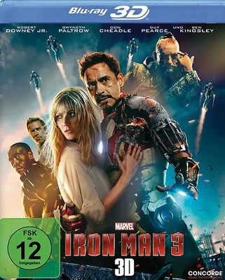 Iron Man 3 [3D Blu-ray]