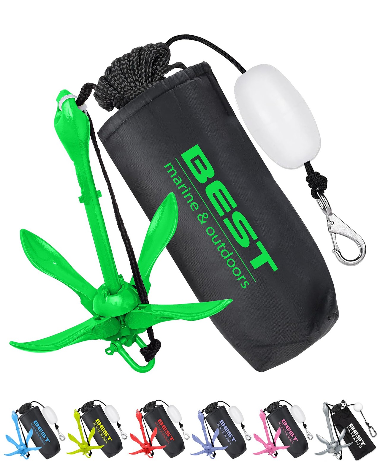 Anchor, 3.5 Pound Anchor System Kit For Green