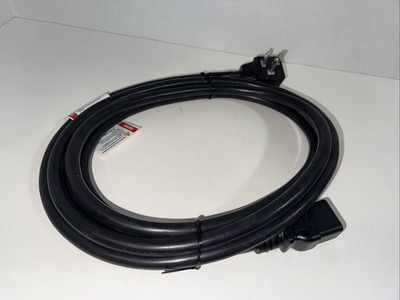 9.5 ft 12 AWG Power Cable Cord NEMA 5-20P to IEC60320 C19 20A/125V SJT Black