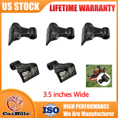 3.5'' Wide Replacement Steel Flail Hammer Blade Mower Blades for Tractor Mowers