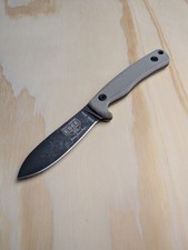 ESEE ESAGK Ashley Emerson Game Knife 1095HC Fixed Blade Green Micarta