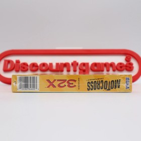 Sega Genesis 32X MOTO CROSS CHAMPIONSHIP / MOTOCROSS - NEW & Factory Sealed!